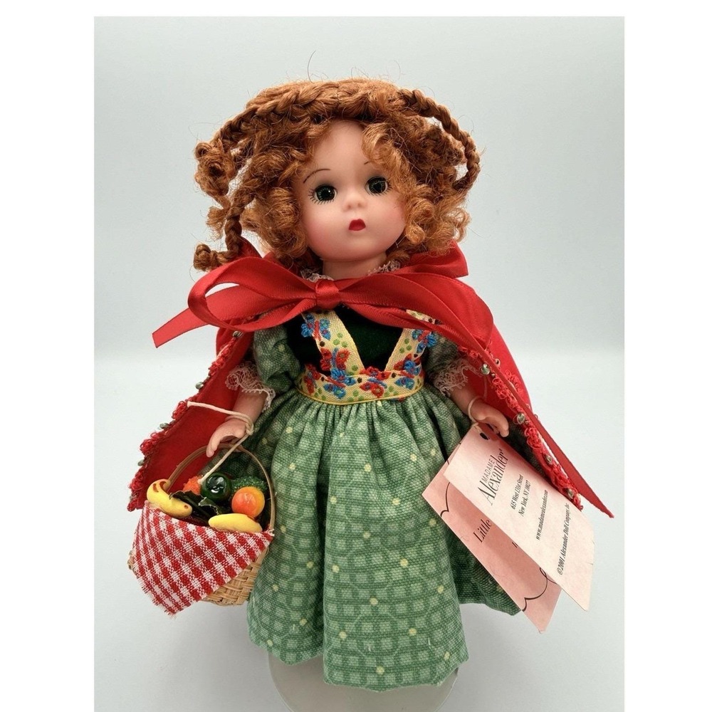 Madame Alexander 25970 Little Red Riding Hood Doll RARE DRESS VARIANT 2000 Baskt
